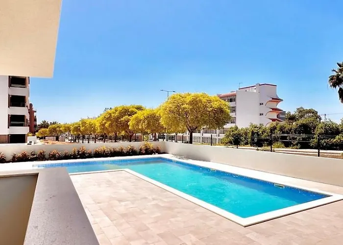 Апартаменты Litoralblue Private Garage&terrace Pool View Flat
