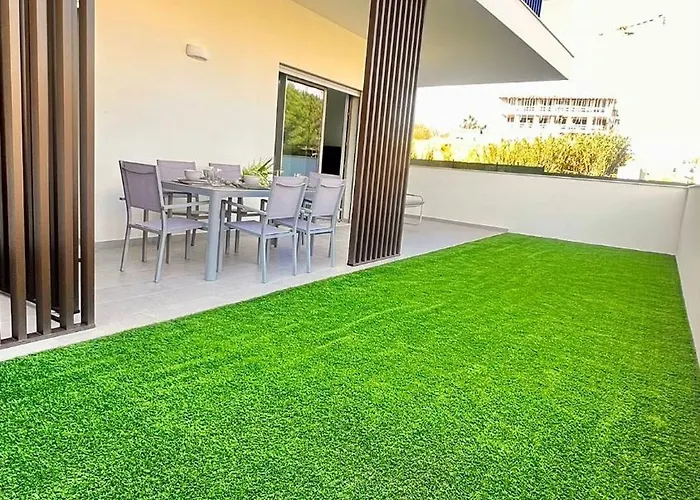 Litoralblue Private Garage&terrace Pool View Flat Апартаменты Прайя-да-Роча